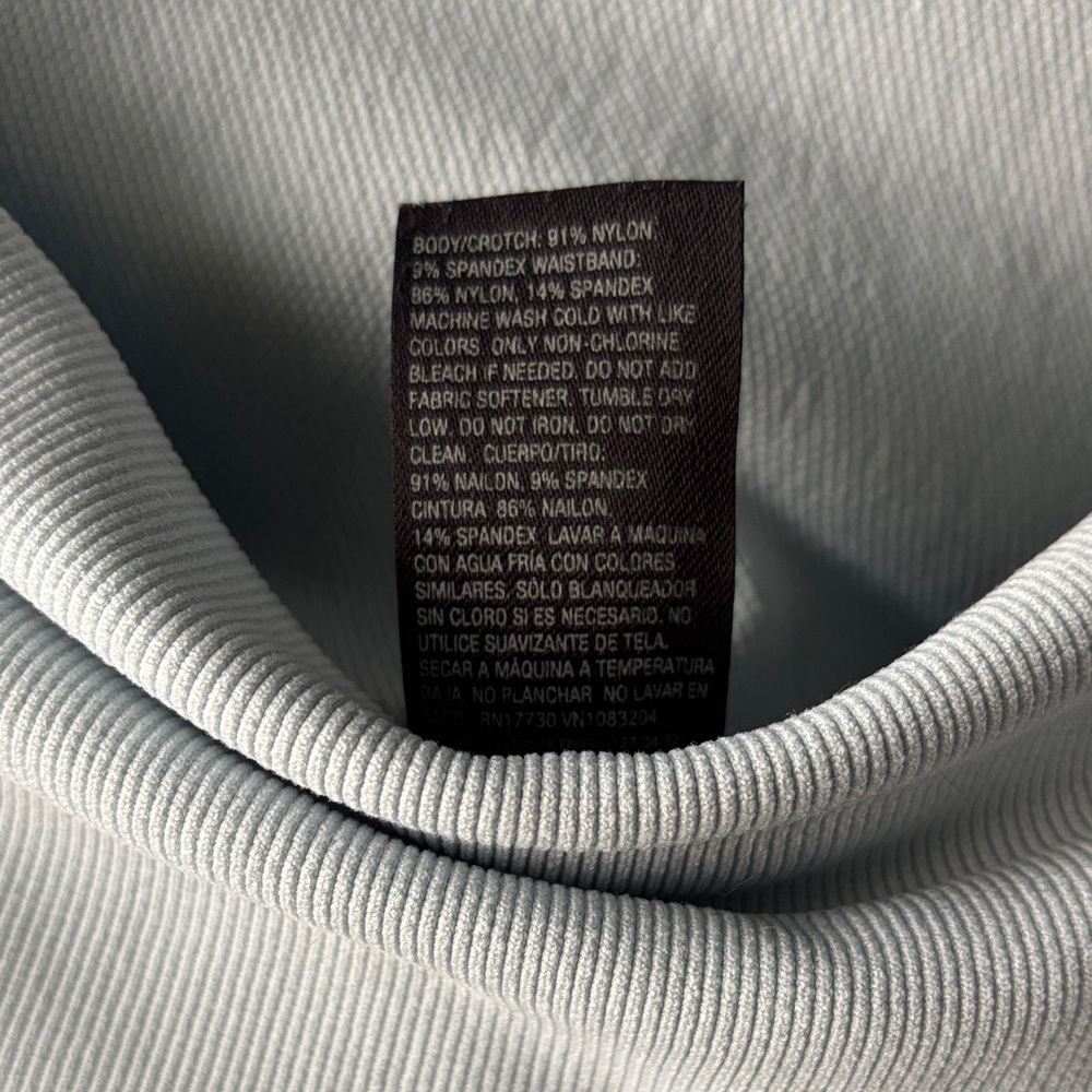 Women's Baby Blue High-Waisted Shorts - Picture 3 of 7